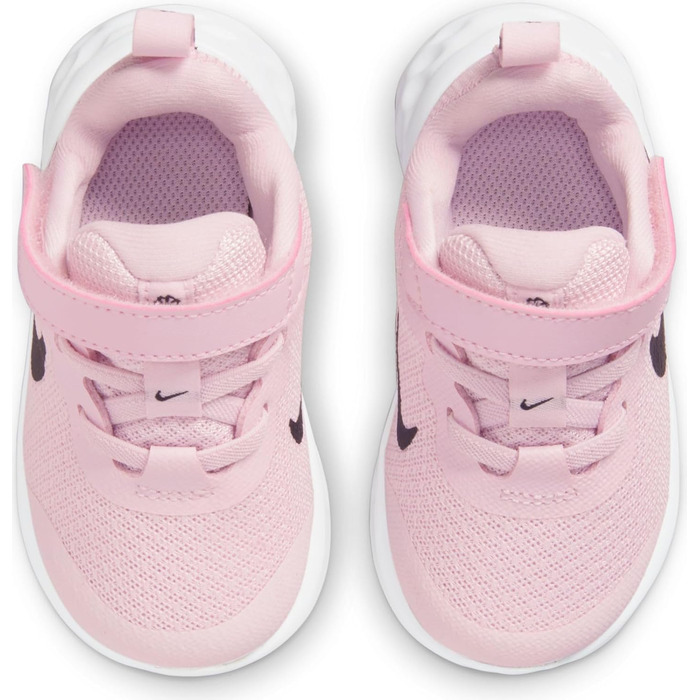 Дитячі кросівки Nike Revolution 6 NN (TDV) для гімнастики, рожево-чорні, 17 EU
