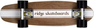 Скейтборд Ridge Cruiser Maple Mini Number Four, чорний, MPB-22-NR4, дерев'яний