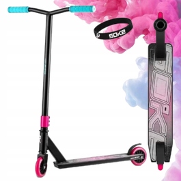 Трюковий самокат SOKE GO! ABEC-9 100мм Stunt, багатоколірний