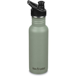 Пляшка для води Klean Kanteen Classic Narrow 532 мл, нержавіюча сталь, синя
