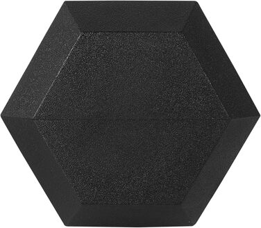 Гантелі BalanceFrom шестигранні 4,5 кг, гумові, комплект або пара