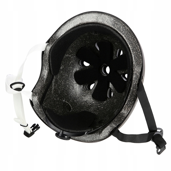 Дитячий велосипедний шолом з регулюванням та набір захисту для скейту, розмір S