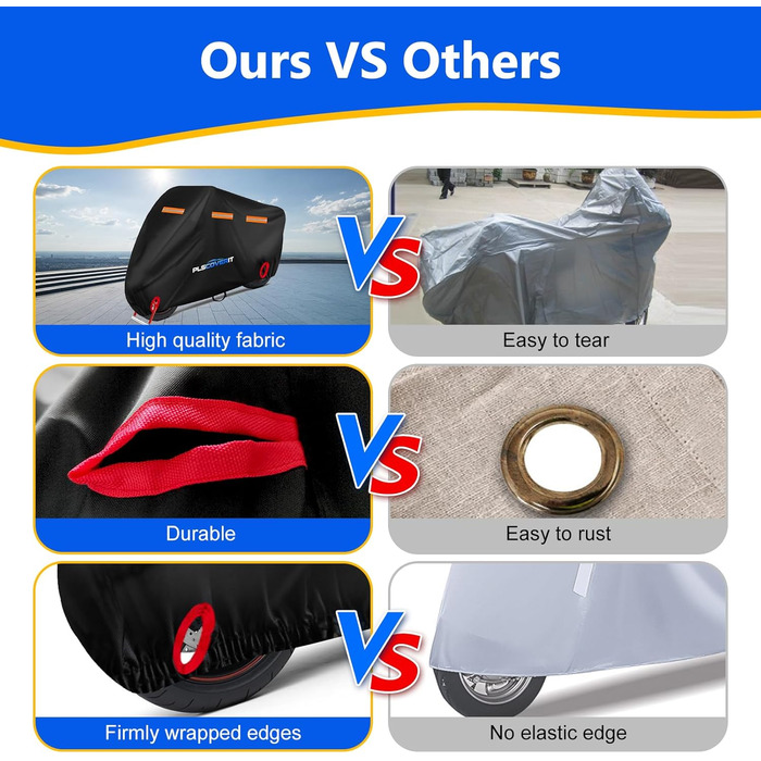 Чохол для мотоцикла 600D, водонепроникний, з кишенями, для мото, скутера, авто