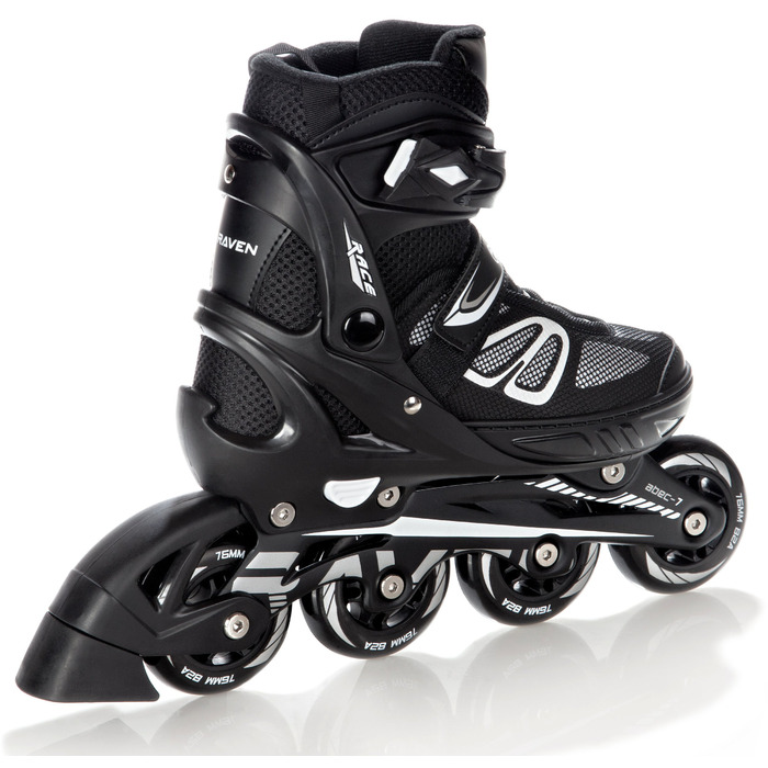 Регульовані ролики RAVEN Advance Black, розмір 38-42