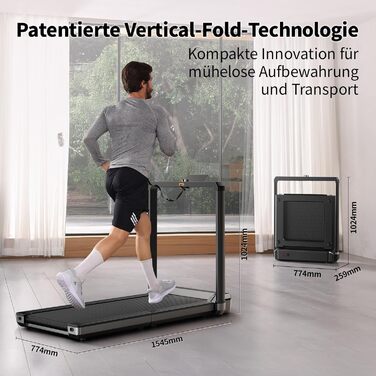 WalkingPad X214, X23, X218: складальний біговий доріжки для дому, електричні, складані, з LED-дисплеєм та додатком. Максимальне навантаження до 136 кг, швидкість до 18 км/год. Без монтажу.