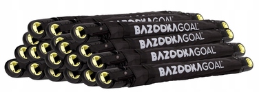 Складані переносні футбольні ворота BazookaGoal 120x75 см, чорні