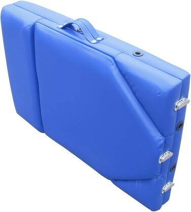 Складний масажний стіл Mobiclinic CA-01 Plus 186x60 см, алюміній, екошкіра, з підголівником, 3-секційний, для фізіотерапії, європейський бренд, регульована висота, портативний