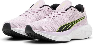 Дитячі кросівки PUMA Scend Profoam Jr - унісекс, 37 EU, Grape Mist/Puma Black/Lime Pow