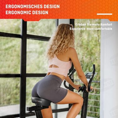 HENMI Велосипедне сідло з підвіскою, ергономічне, чорне, універсальне (Citybike, MTB, тренажер)