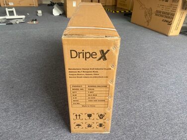 Dripex магнітний гребний тренажер для дому, 15 рівнів опору, подвійна алюмінієва напрямна, фітнес-тренажер для кардіо і силових тренувань, чорний
