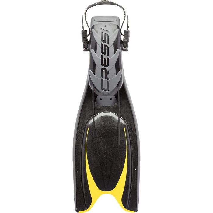 Ласти для дорослих Cressi Frog Plus M/L 42-45 чорні/жовті