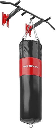 Турнік Marbo Sport MH-D202+ для дому, універсальний, настінний і стельовий, з тримачем для мішка, спортивний інвентар для фітнесу
