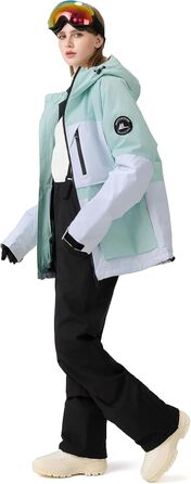 Костюм для сноубордингу та лижного спорту HOTIAN Daen (M, 167 GR+GR) - комплект куртка та штани, водонепроникний, вітронепроникний