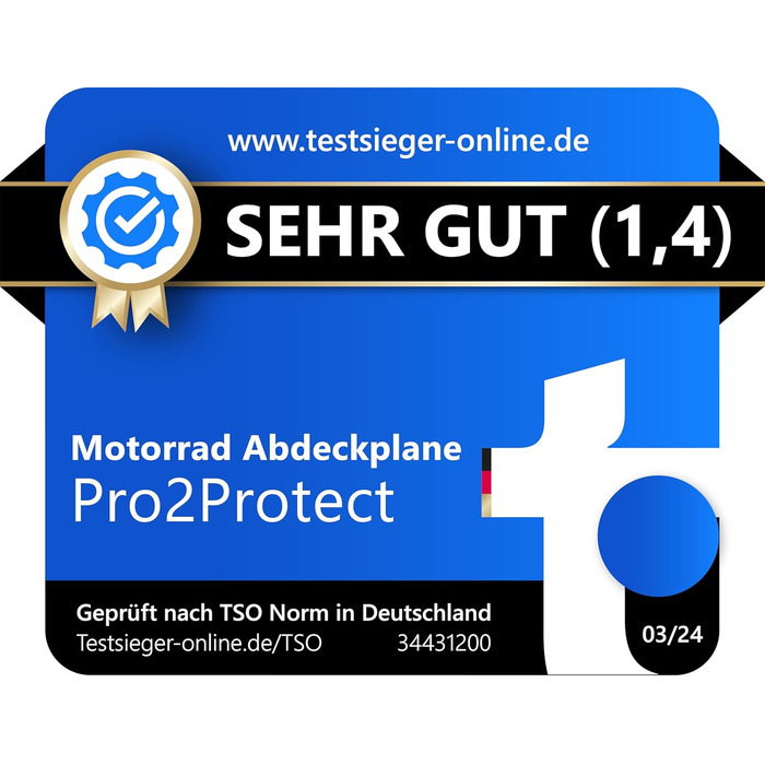 Водонепроникна накривка для мотоцикла Pro2Protect: захист від негоди, для мопедів, ролерів, Vespa, моторолерів