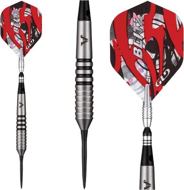 Дротики для дартсу Viper Blitz 95% вольфрам, 26 г, з футляром