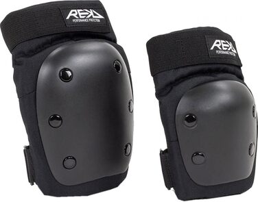 Захисний комплект Rekd Youth Double Pad для скейтборду, унісекс, дорослий, розмір M, чорний, міцний