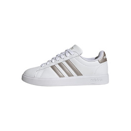 Кросівки Adidas Grand Court 2.0 жіночі, білі з бежевим, 39 1/3 EU