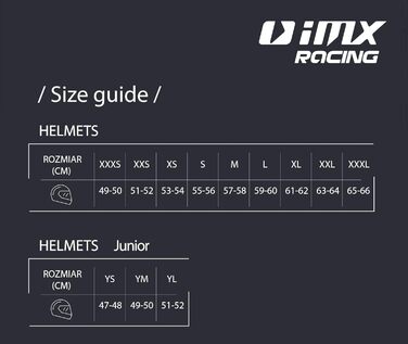 FMX-02 Мотошолом для бездоріжжя, 2 розміри, EPS, знімні щоки, регульований козирок, знімна підкладка