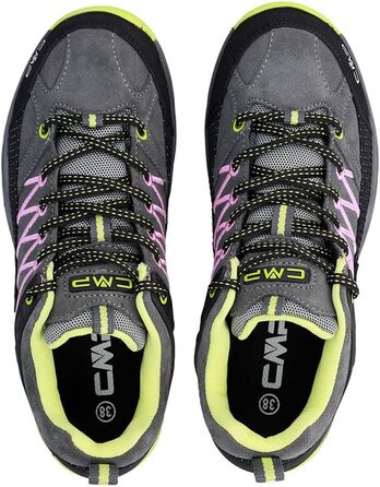 CMP Rigel - чоловічі трекінгові півчеревики для походів (5.5 UK, сірий, рожевий, колір яблука)