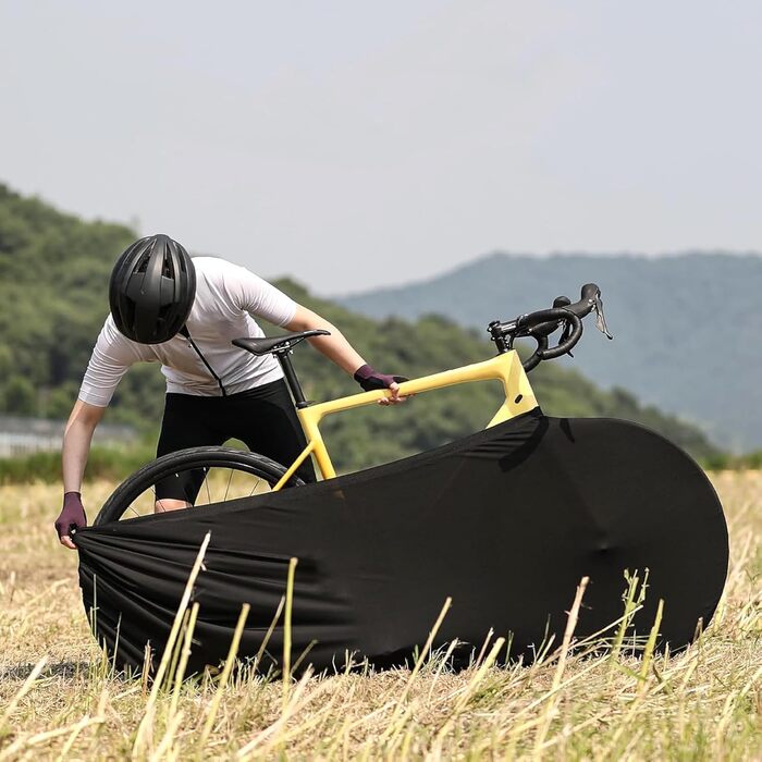 Чохли для велосипедів Barlone Schwarz (2 шт.) - захист від пилу та бруду, чорний | для дому та зберігання