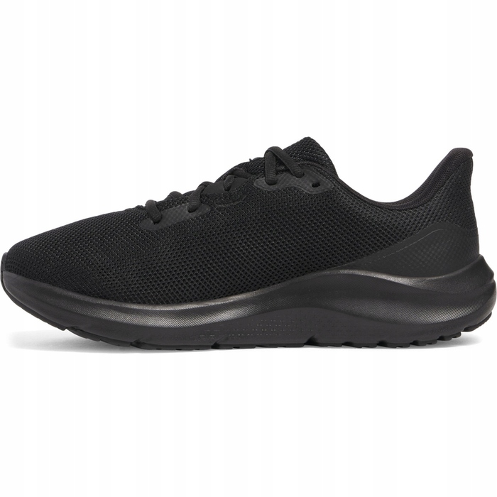 Чоловічі кросівки для бігу Under Armour UA Charged Pursuit 4, чорні, розмір 44