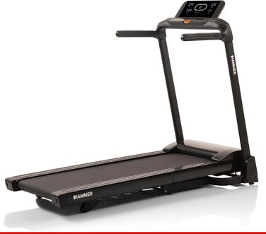 Бігова доріжка HAMMER FlyRun 2.0 з LCD-дисплеєм, складана, 26 програм, 4,5 к.с., 20 км/год