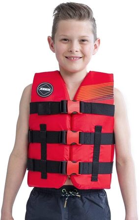 Рятувальний жилет Jobe Junior 50N для водних видів спорту, водних лиж, гідроцикла та вейкборду, легкий універсальний червоний