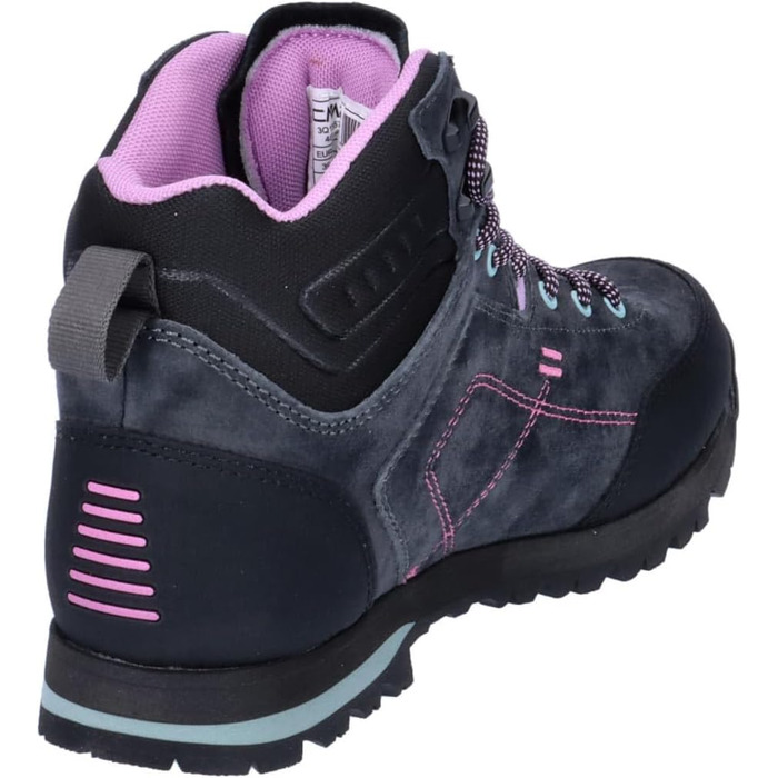 Жіночі трекінгові черевики CMP Alcor 2.0 Mid Wmn, водонепроникні, 39 EU, Piombo Ametista