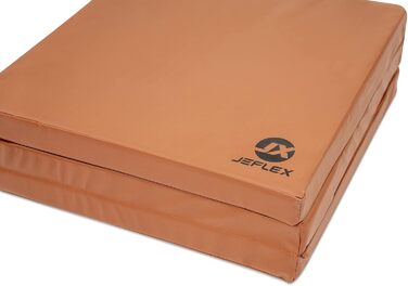 Складаний мат Jeflex 180×60×6 см для гімнастики, йоги та фітнесу, дитяча ігрова матраца, портативний, німецька якість
