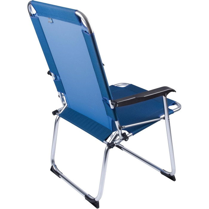 Крісло для кемпінгу Bo-Camp Copa Rio Comfort: розкладне, блакитне, для відпочинку на природі та риболовлі