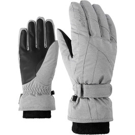 Жіночі лижні рукавички Ziener Karma Gore-Tex, сірі, розмір 6