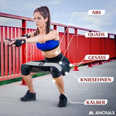 Фітнес-гумки Amonax для жінок, набір еластичних стрічок для тренувань, гумки для присідань, обладнання для схуднення вдома, спортивний інвентар для дому, чорний L