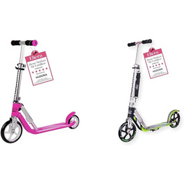 Дитячий самокат HUDORA Little BigWheel, алюмінієвий, для дітей від 3 років, складаний, регульований, великі колеса, до 100 кг