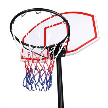 Баскетбольний щит Sportana, висота 179-209 см, регульований, з опорою 30 кг, для вулиці