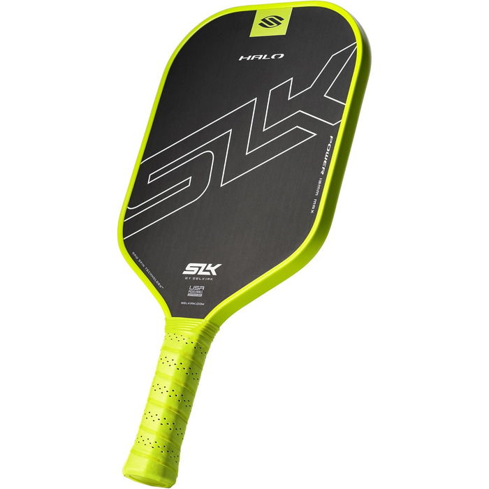 Pickleball-Paddel Selkirk Vanguard Power Air Premium | Вуглецеве волокно, 360 Proto Molding, Flexfoam Perimeter | Максимальна потужність та контроль, зелений, 2025 | Універсальна ракетка для піклболу