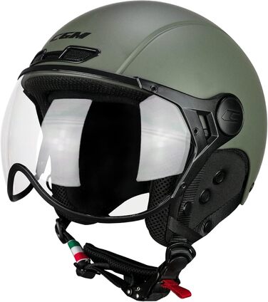 Гірськолижний шолом CGM EBI для дорослих, унісекс, зелений матовий, розмір L (59 см)
