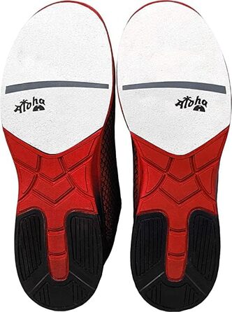 Жіночі та чоловічі боулінг-шоу Aloha HexaGo – універсальні для правші та лівші, 39 EU, червоно-чорні