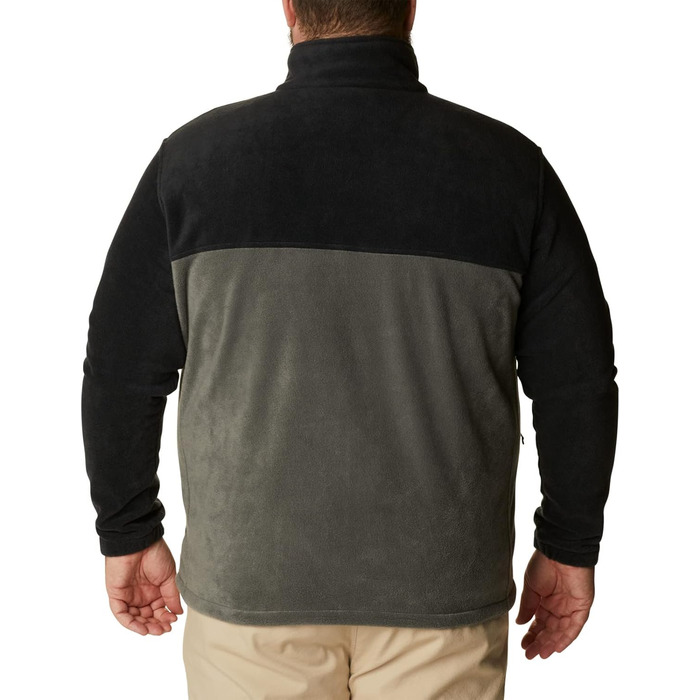 Чоловіча флісова куртка Columbia Steens Mountain Full Zip 2.0 на блискавці, чорна (Black/Grill), розмір L