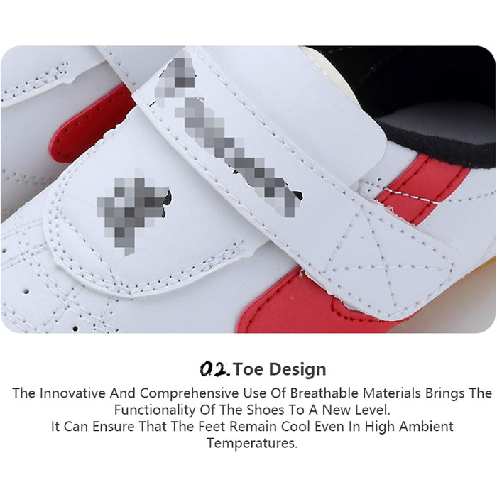 Кросівки для фітнесу та бойових мистецтв, Taekwondo, Red Edge 30EU (водонепроникні, зручні)