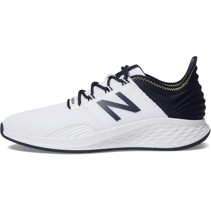 Чоловічі гольф-шоу New Balance Fresh Foam Roav (44 EU, білий/морський блакитний)