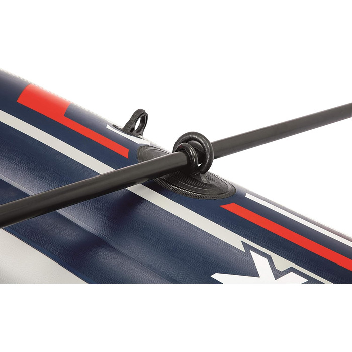 Надувний човен Bestway Hydro-Force Treck X2 для 2 осіб, 255x127x36 см, комплект весла та насос