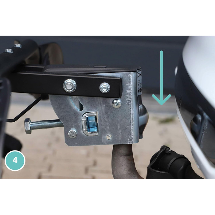 Велосипедний фаркоп FISCHER Proline Evo 2 - фаркоп для велосипедів, тримач для авто, чорний SmartLine