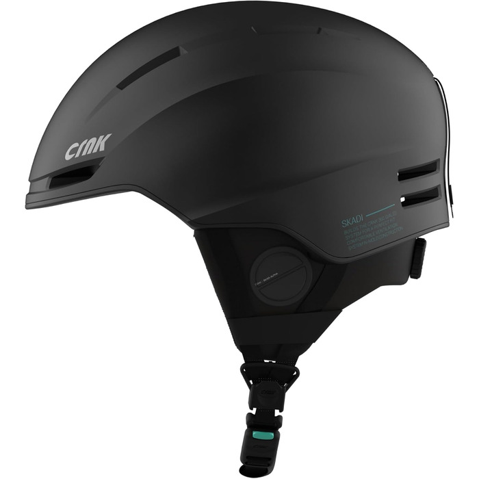 Гірськолижний шолом CRNK Skadi з Bluetooth, ANC, чорний, унісекс