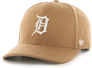 Кепка бейсболка Detroit Tigers Cold Zone MVP DP, універсальний розмір, колір Camel