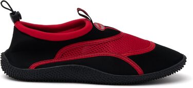 Шкарпетки для плавання JOMIX: унісекс, чорно-червоні, для дорослих та дітей, для басейну та пляжу, швидковисихаючі