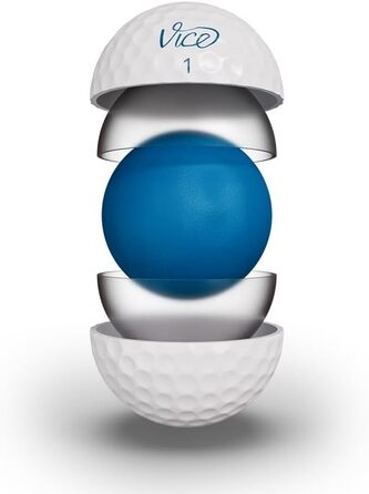 Гольф-м'ячі Vice Golf Tour White 2020, 12 шт., білий, екстра спін, м'які, для аматорів