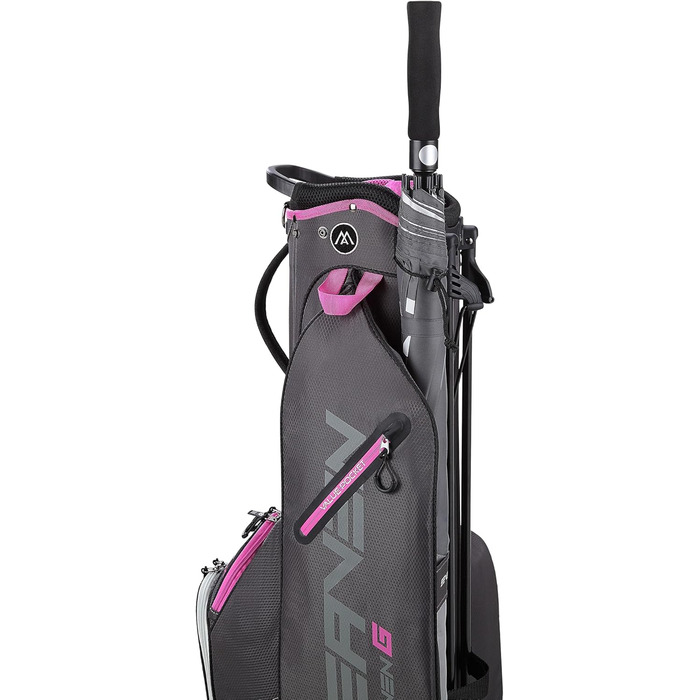 Сумка для гольфу Big Max Heaven 7 G Standbag - Сумка для гри в гольфу (вугільний/фуксія)
