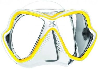Набір для снорклінгу Mares X-One X-Vision Sailor, жовтий, розмір 39-43