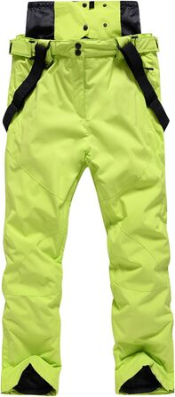 WOWULOVELY Зимовий комбінезон для чоловіків, водонепроникний, вітронепроникний, комплект куртки та штанів, ізольований, для сноуборду та катання на лижах, XXL, колір зелений