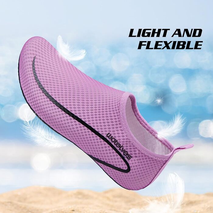 Водні черевики WateLves для плавання та відпочинку на пляжі: дихаючі, швидковисихаючі, унісекс, 34-47 EU